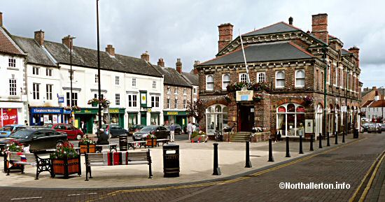Northallerton Town Hall and square